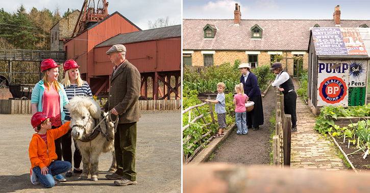 Beamish Museum 1900s Pit Village and Colliery